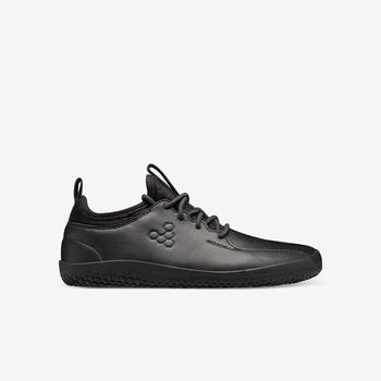 Vivobarefoot Primus School II Juniors Freizeitschuhe Kinder Schwarz | DE 0236WNBY